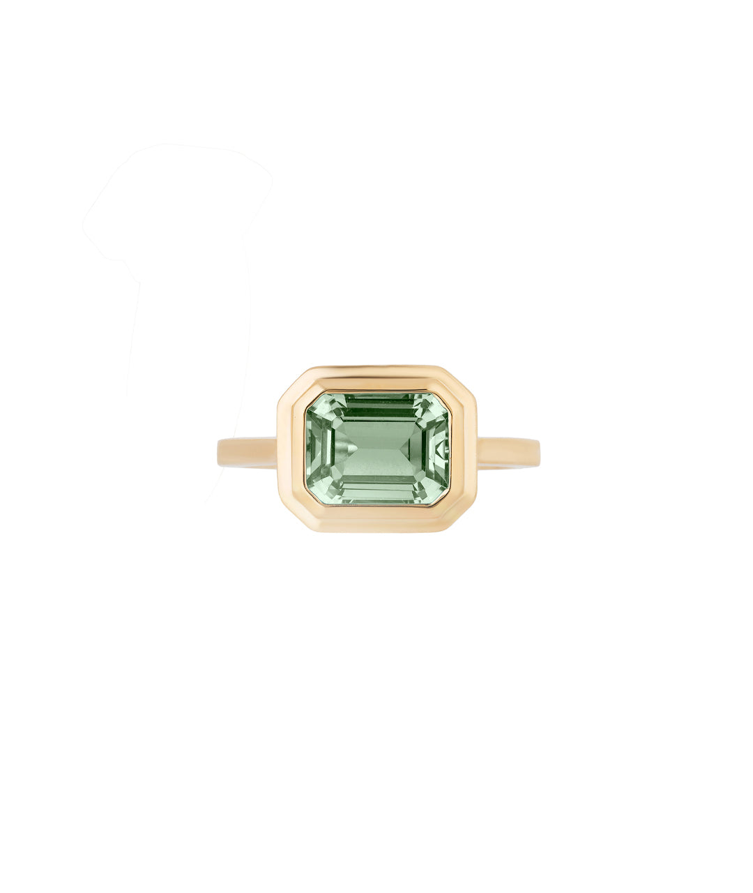 Yellow gold-Prasiolite
