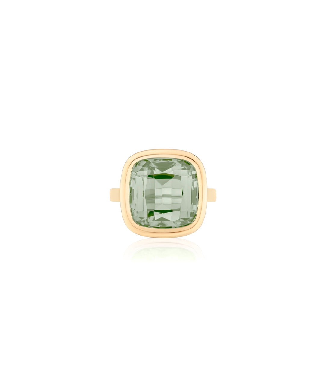 Yellow gold-Prasiolite