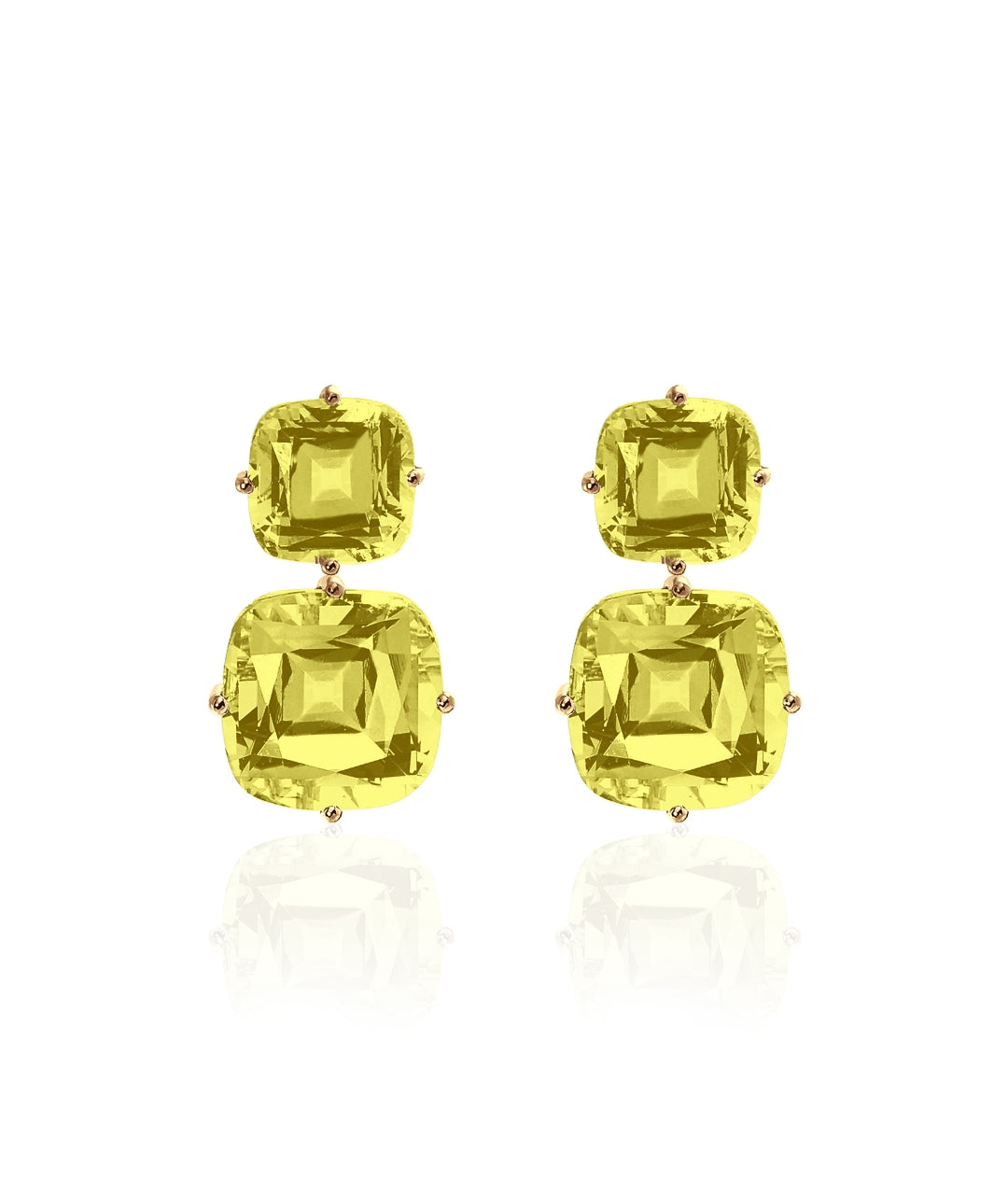 Yellow gold-Lemon Quartz