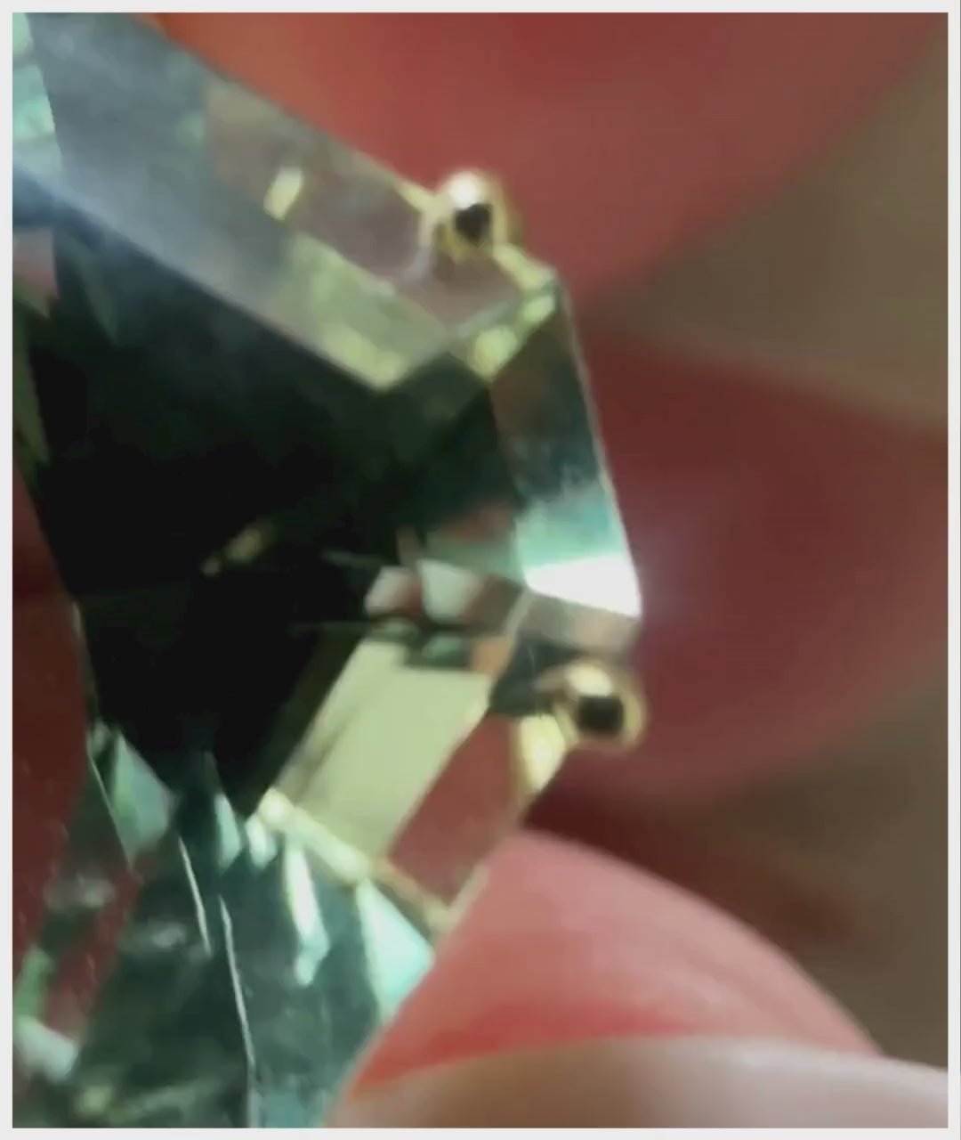 Yellow gold-Blue Topaz