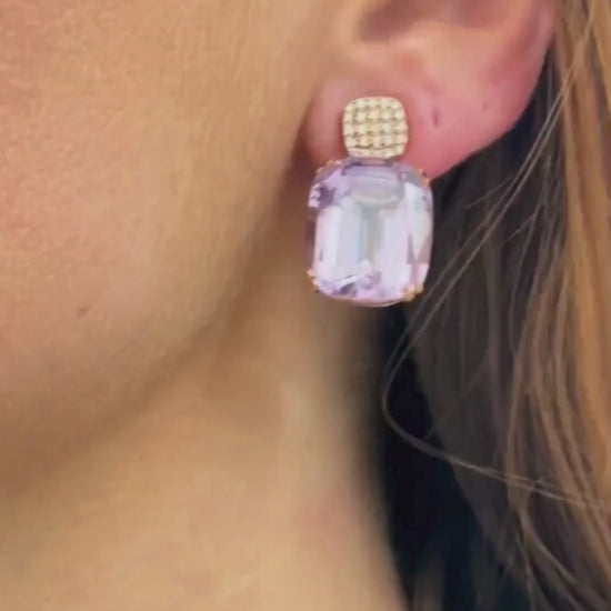 Rose gold-Lavender Amethyst