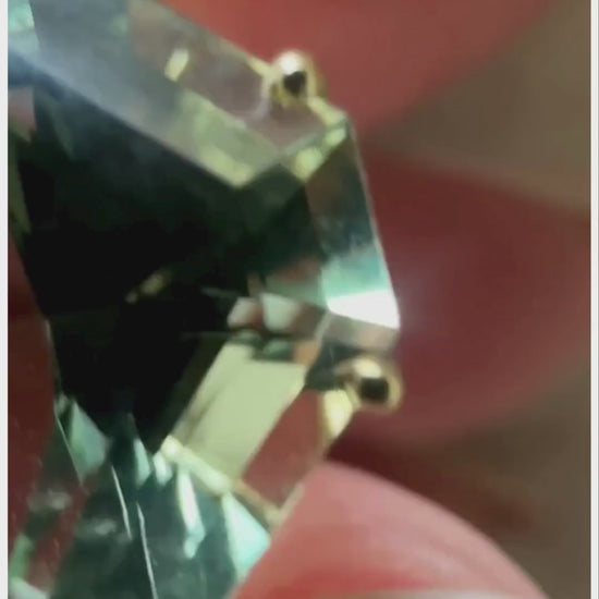 Yellow gold-Prasiolite