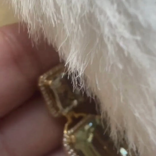 Yellow gold-Prasiolite