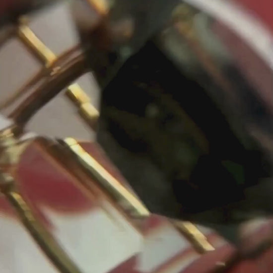 Yellow gold-Prasiolite