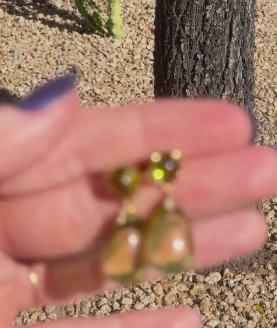 Lemon Quartz with Peridot