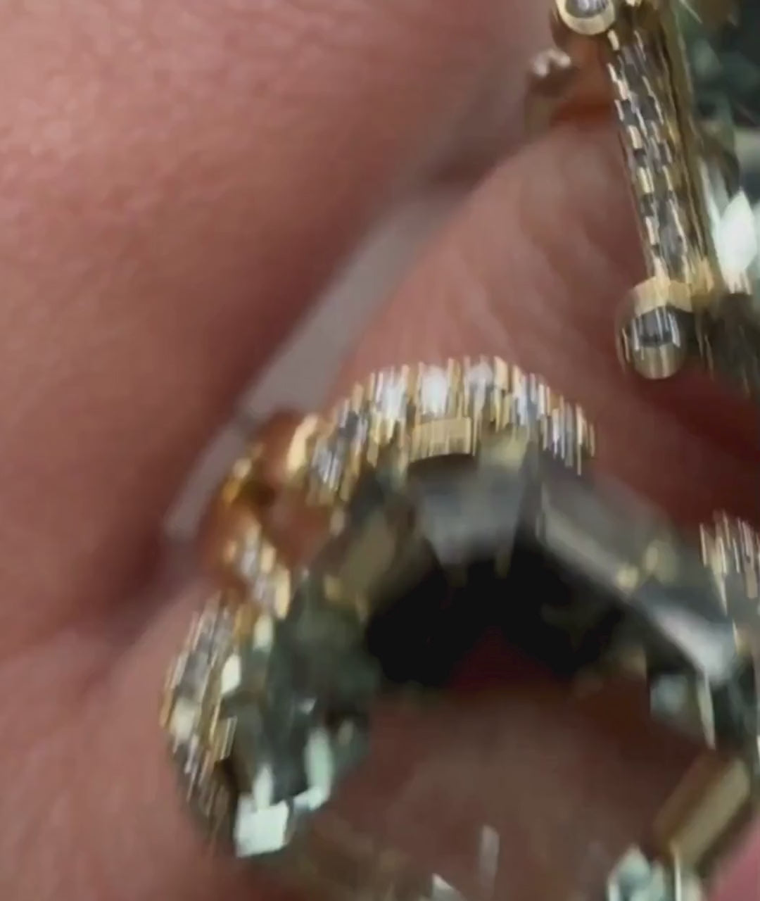 Yellow gold-Prasiolite