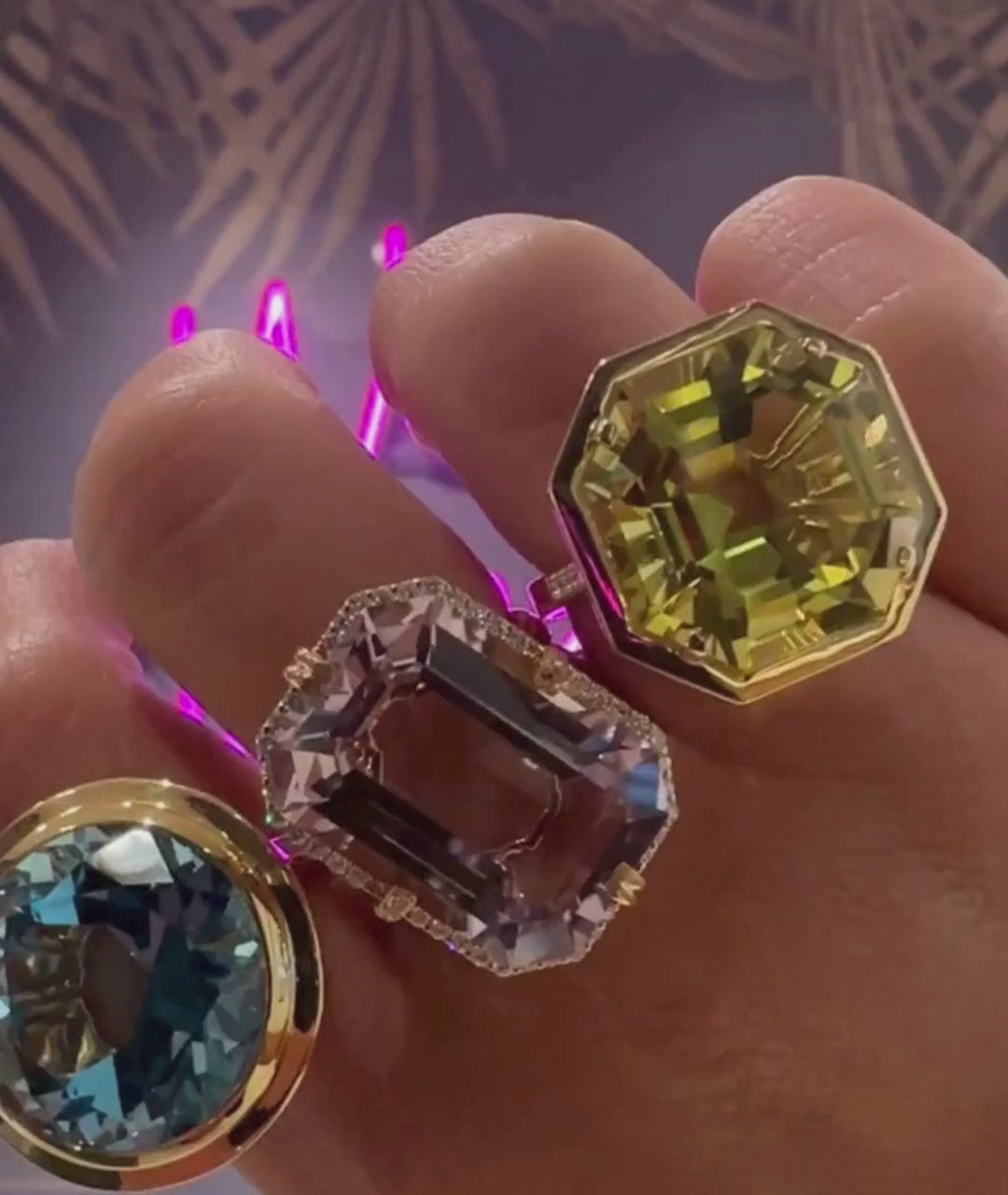 Yellow gold-Lemon Quartz