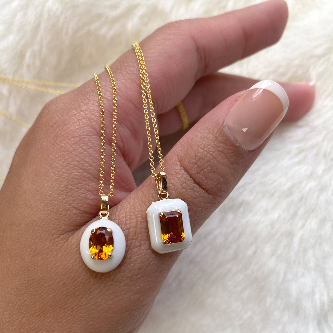 Citrine store pendant